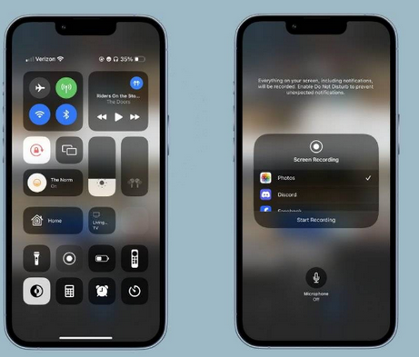 梅江苹果15维修分享iPhone15录制屏幕时如何录制音频 