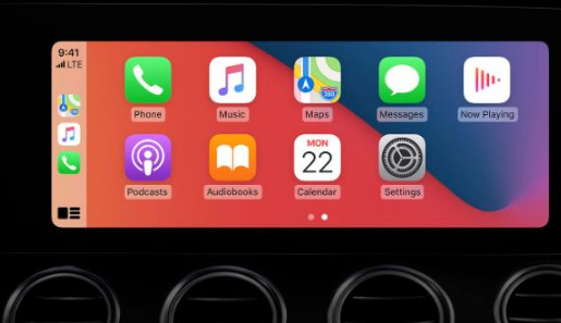 梅江apple维修网点分享如何将iPhone连接到CarPlay 