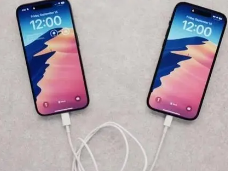 梅江苹果15维修店分享iPhone15可以给安卓充电吗 